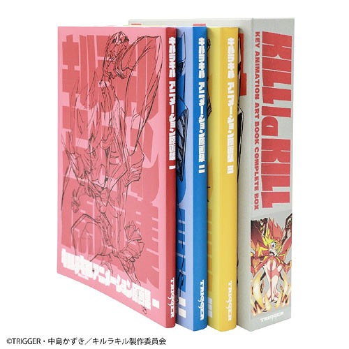 CDJapan : Kill La Kill Animation Original Drawings Vol.1-3 Box Set