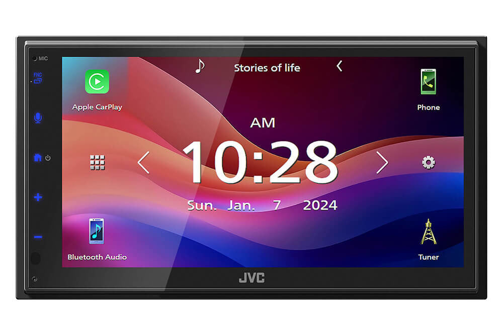 1982-92 Camaro/Firebird JVC KW-M590BT Double DIN Radio – Screaming