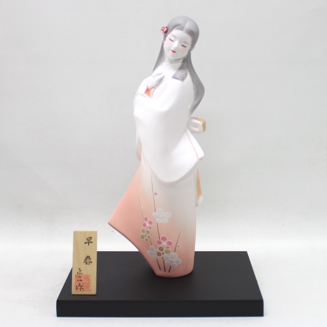 楽天市場】【博多人形】【美人物（立姿）】『早春 正二作』 : 藤田人形