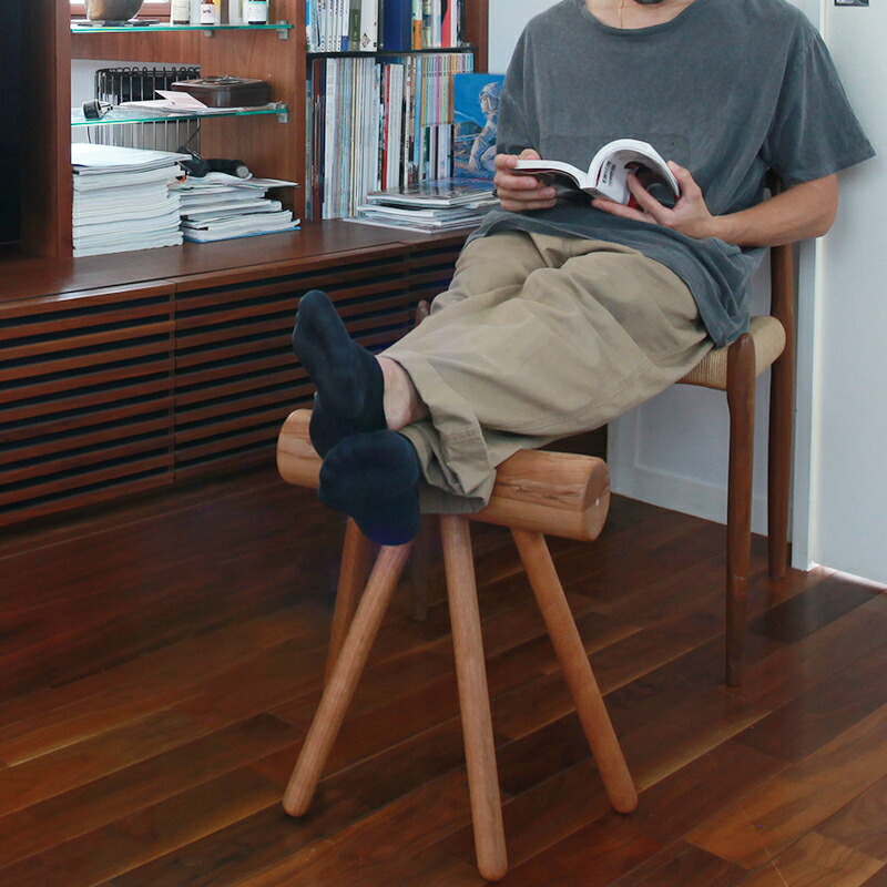 楽天市場】DENTO ES stool & Shoehone 無垢 スツール 靴べら付き