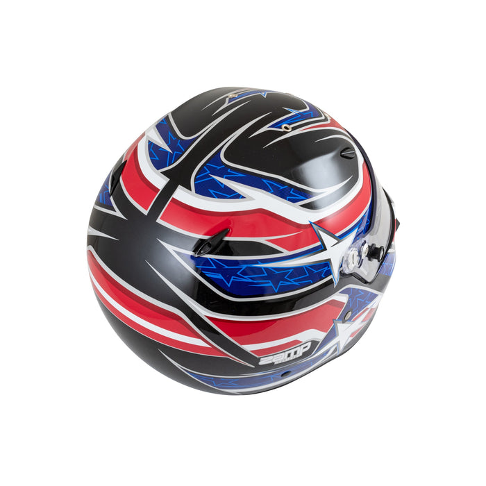 Zamp ZR-72 Graphic FIA8859-2015, Snell SA2020 Race Helmet, Fast
