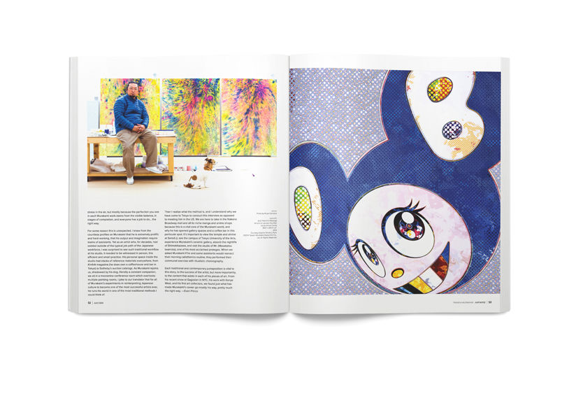 Juxtapoz Magazine - Issue Preview: July 2015 with Takashi Murakami
