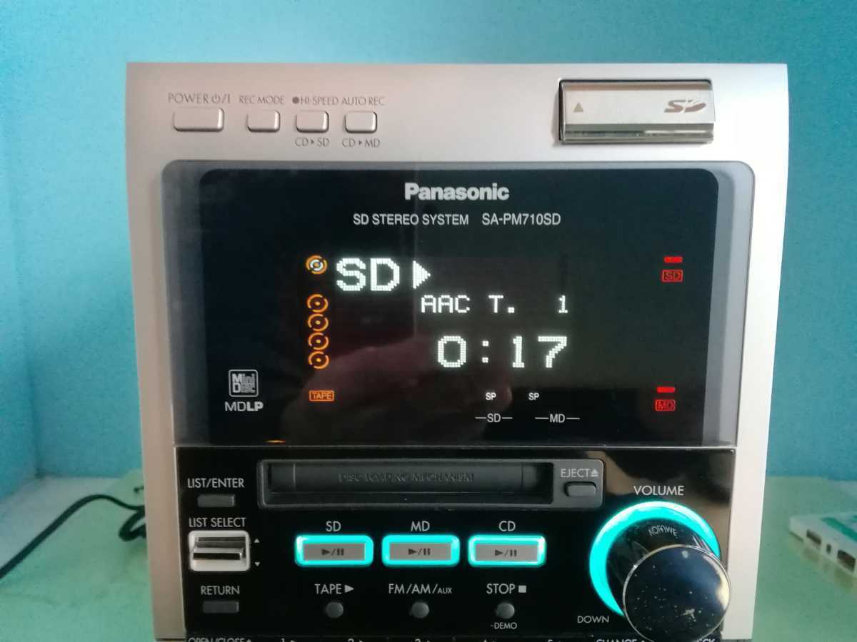 Panasonic SC-PM710SD [MiniDisc Wiki]