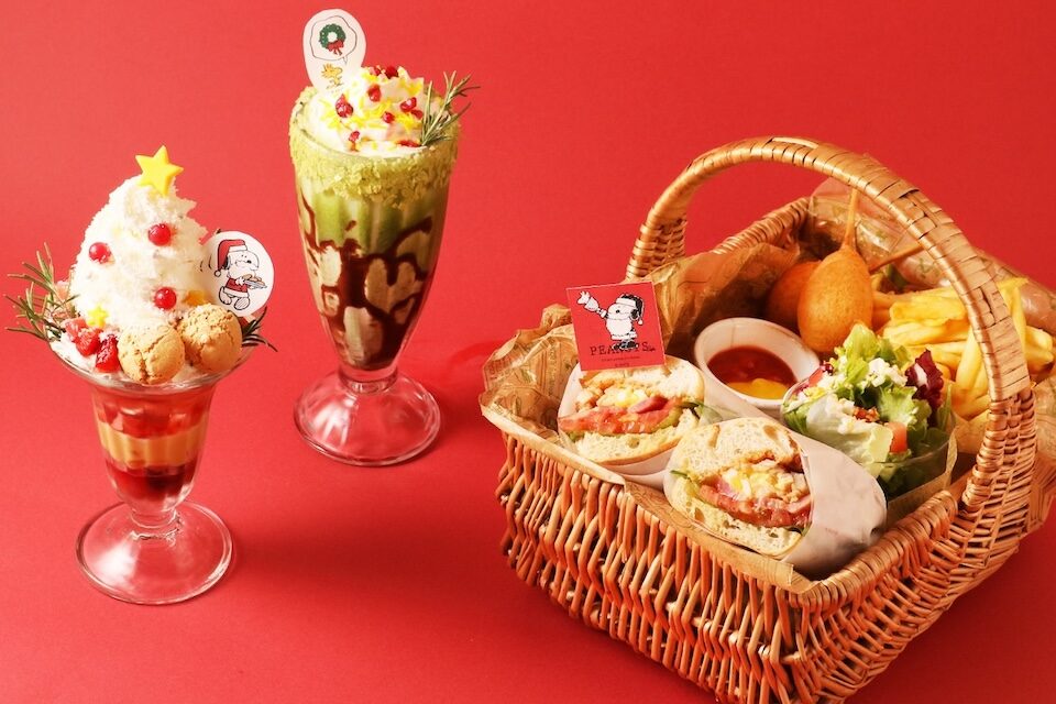 PEANUTS Cafe スヌーピーミュージアム(南町田)」にて、スヌーピー