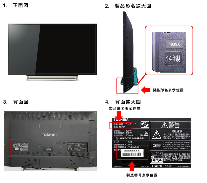 東芝、“REGZA”「40J9X」で画面の一部が点状に明るくなる現象 - PHILE WEB