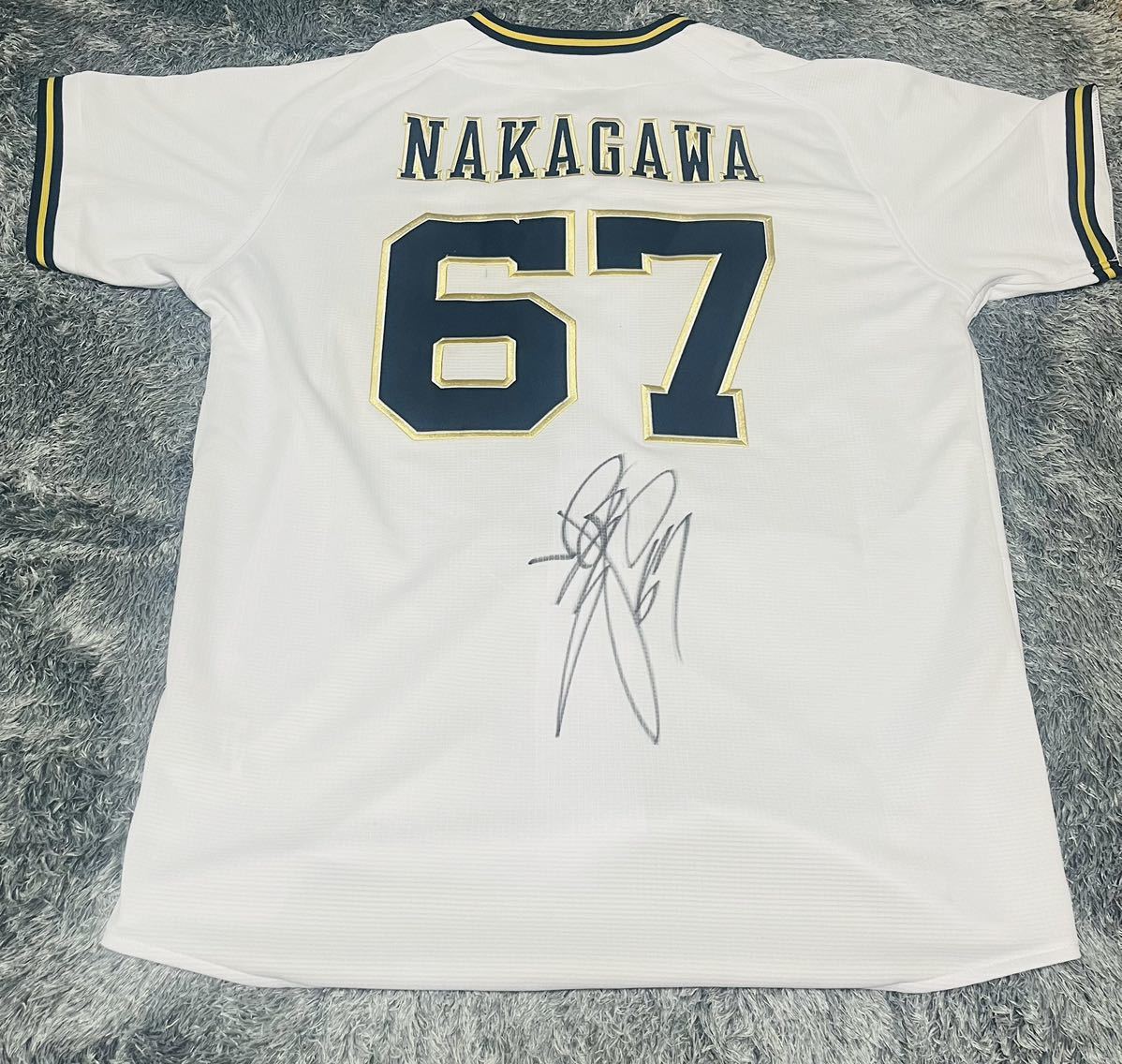 オリックスバファローズ 中川圭太 直筆サイン入り ユニフォーム 新品未