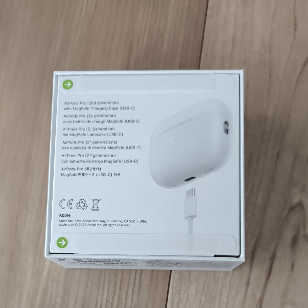 新品 未開封 保証未開始 AirPods Pro（第2世代） USB Type-C アップル