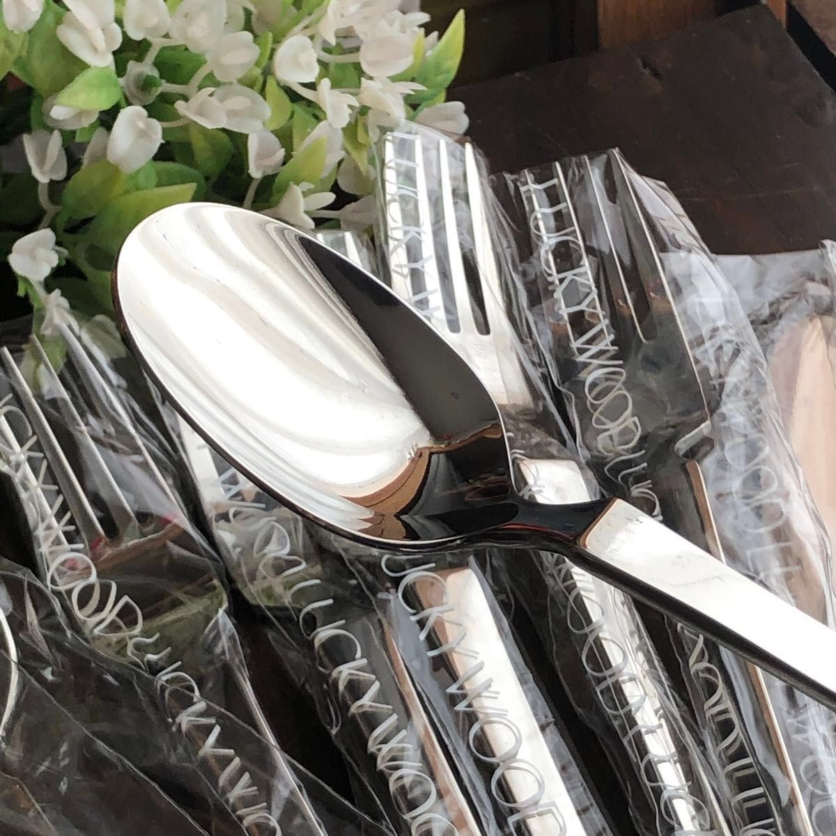 ラッキーウッド スカンジナビア 18-12 カトラリーセット｜Yahoo!フリマ