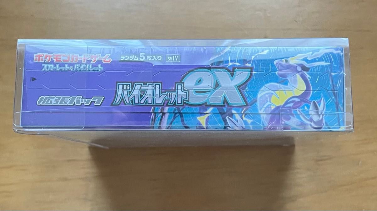 ポケモンカードゲーム バイオレットex シュリンク付き 1BOX｜Yahoo