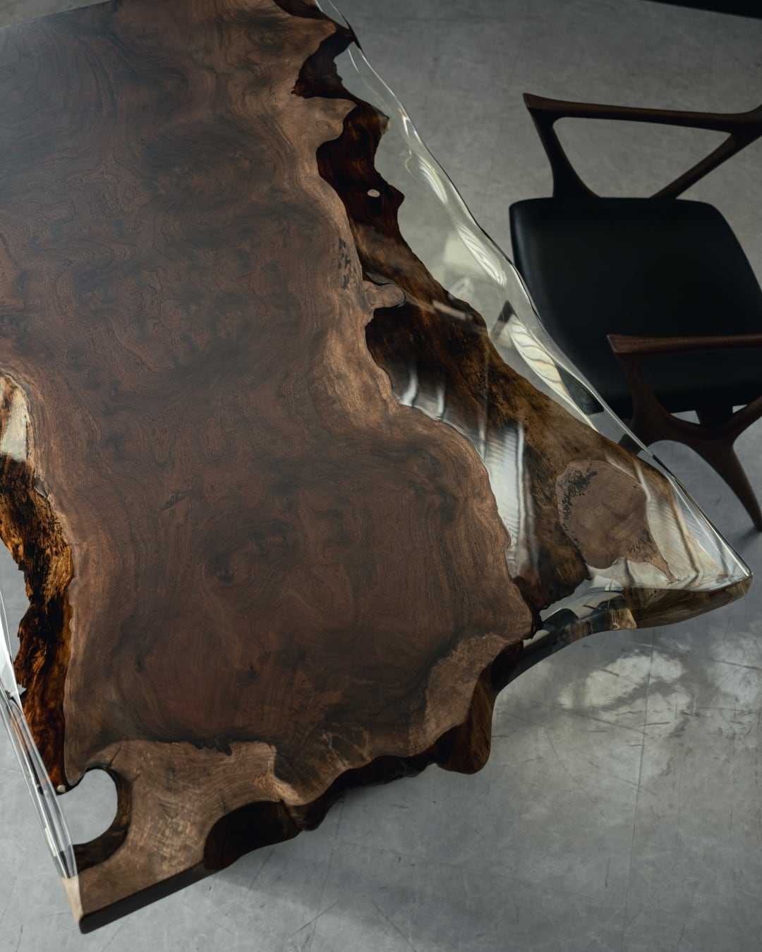 Premium】クラロウォールナット_1415×900‐800×50_青山店_テーブル天板