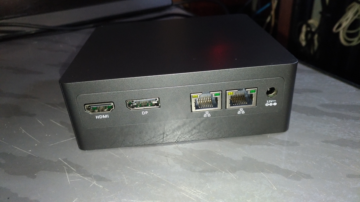 GZBOX Intel Processor N100 搭載 小型PC入手 - Hone.のPC工房