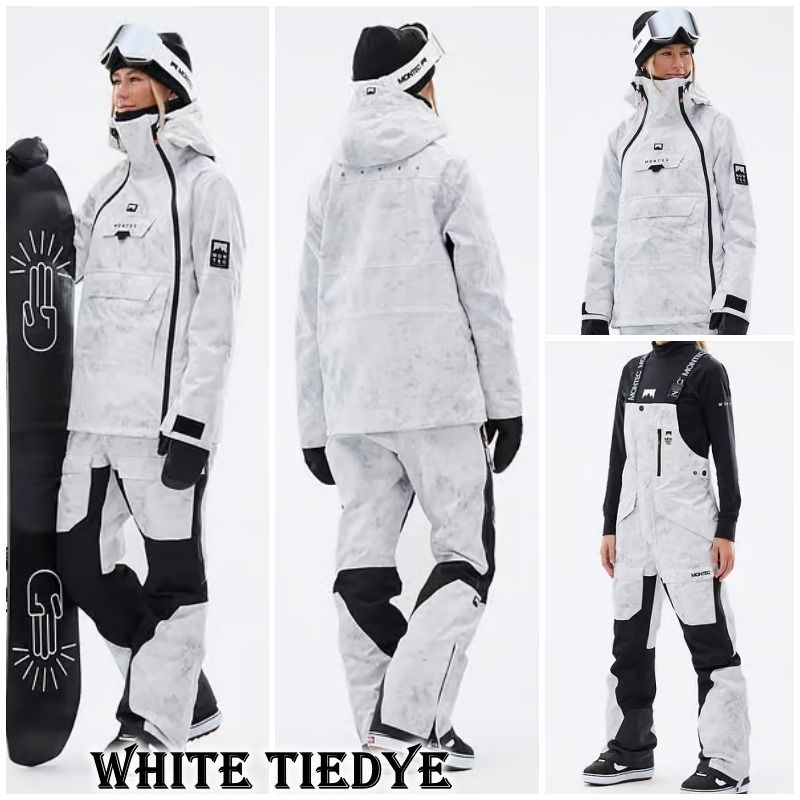 上下セット【MONTEC】Ski Snowboard Wear Women's ◇JK＆ビブ (MONTEC