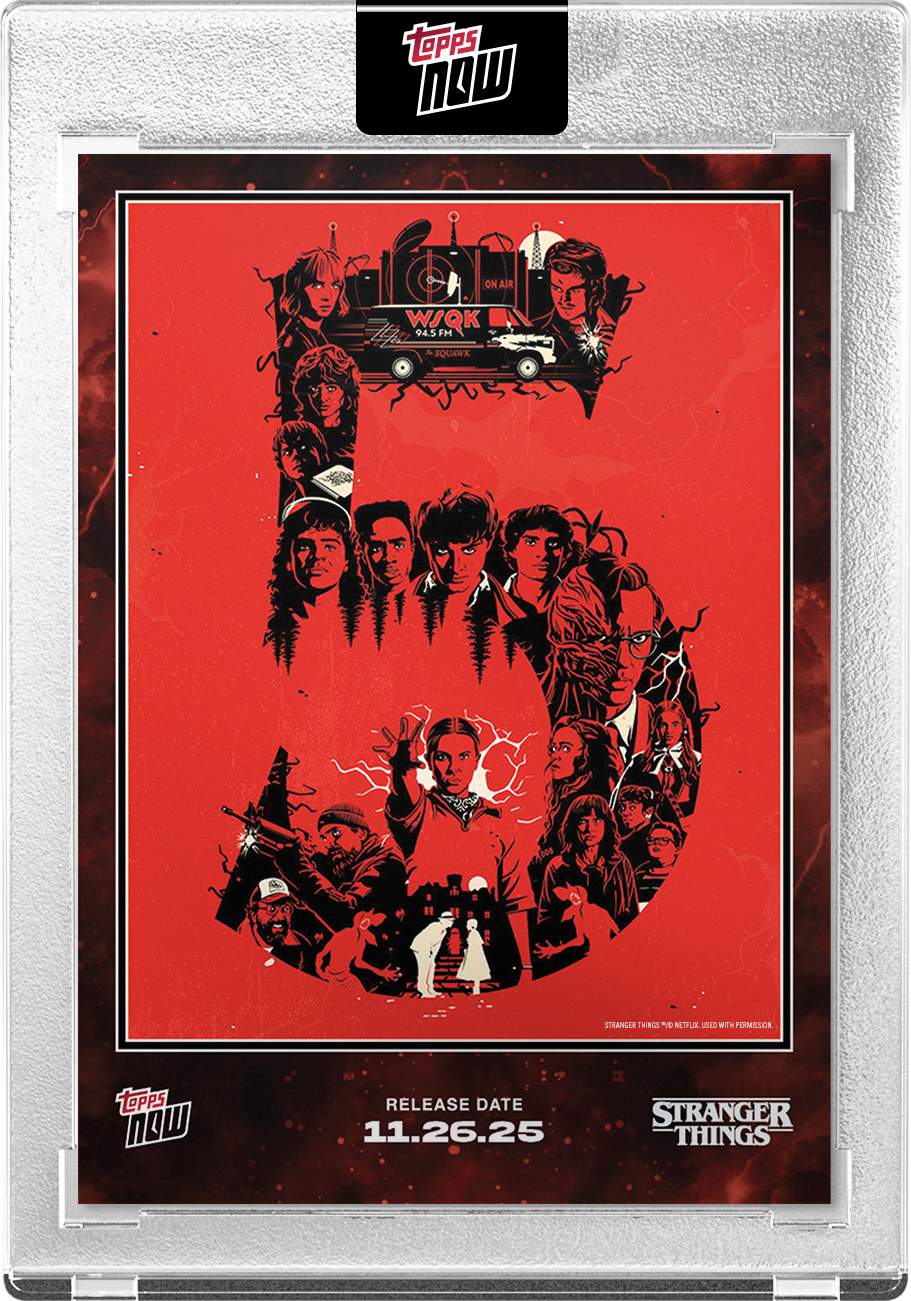 2025 Stranger Things Topps NOW® Card STRA