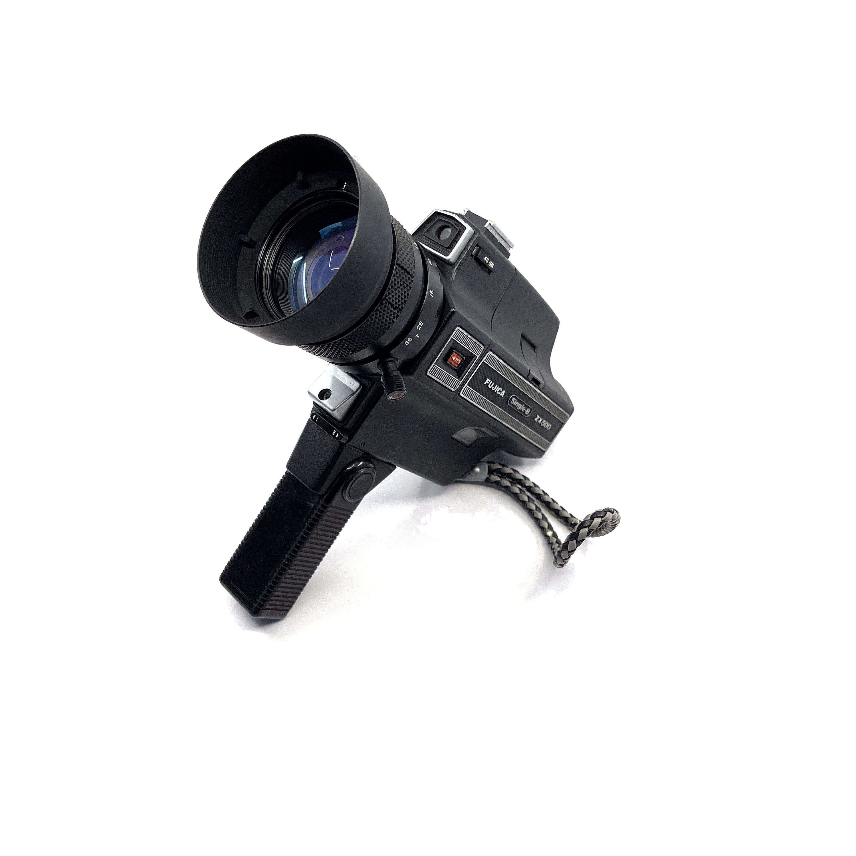 Fujica ZX500 Single 8 Camera TESTED 8mm Film Camera TESTED