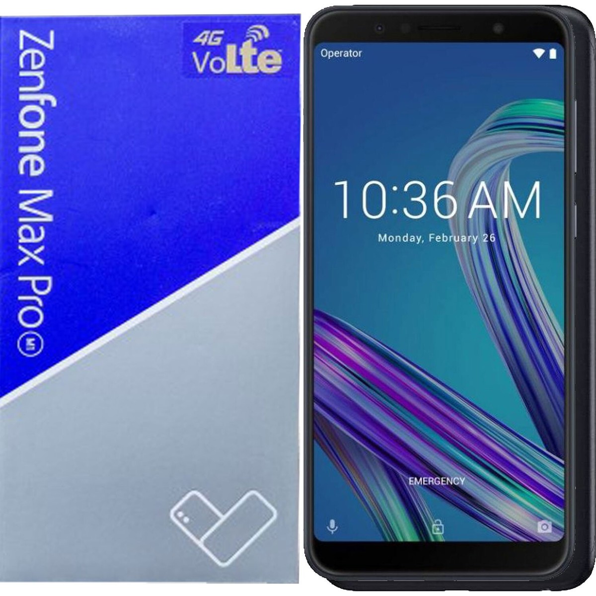 Asus ZenFone Max Pro 4G Black 32GB + 3GB DUAL SIM Unlocked GSM
