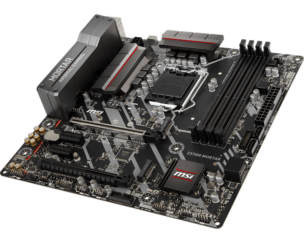 MSI Z370M MORTAR LGA 1151 (300 Series) Intel Z370 Micro ATX Intel
