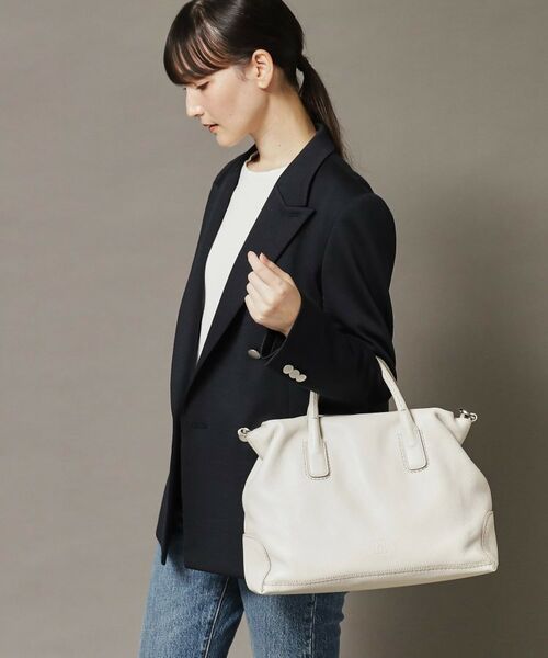 デュオCMH】レザーハンドバッグ L 2WAY 本革 A4サイズ ビジネスバッグ