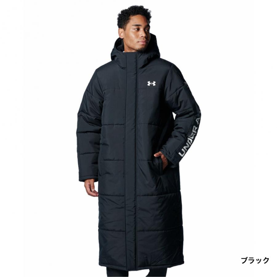 UNDER ARMOUR（アンダーアーマー） メンズ ベンチコート UAロゴ ロング