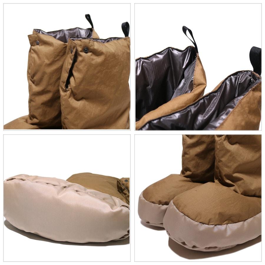 NANGA（ナンガ） NANGA HOME COTTON PEACH DOWN TENT SHOES コットン