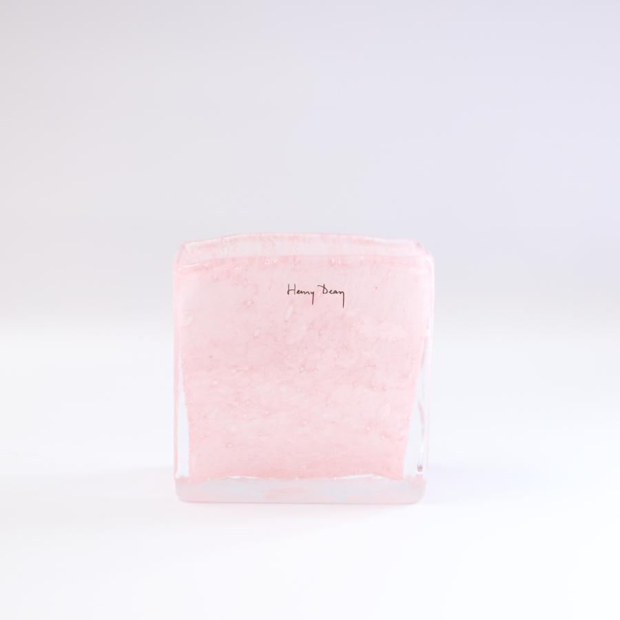 HenryDean ヘンリーディーン スクエアXS ブロッサム ガラス花瓶 花器