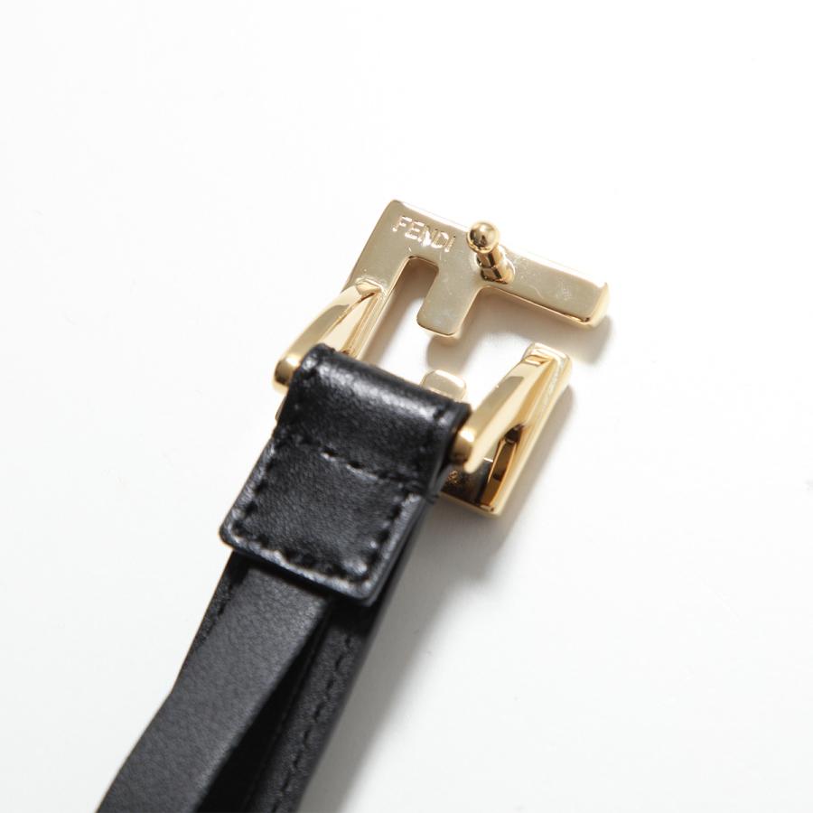 FENDI（フェンディ） FFベルト 8C0648 ASUP レディース レザー ナロー