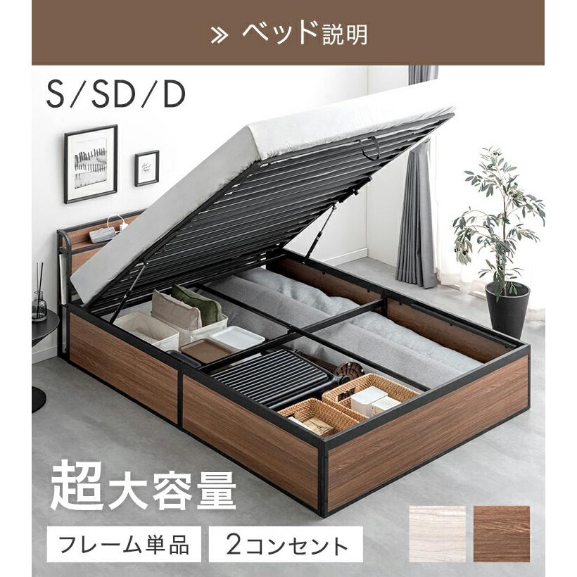 タンスのゲン 8日+5% ベッド ダブル マットレスセット おしゃれ 跳ね