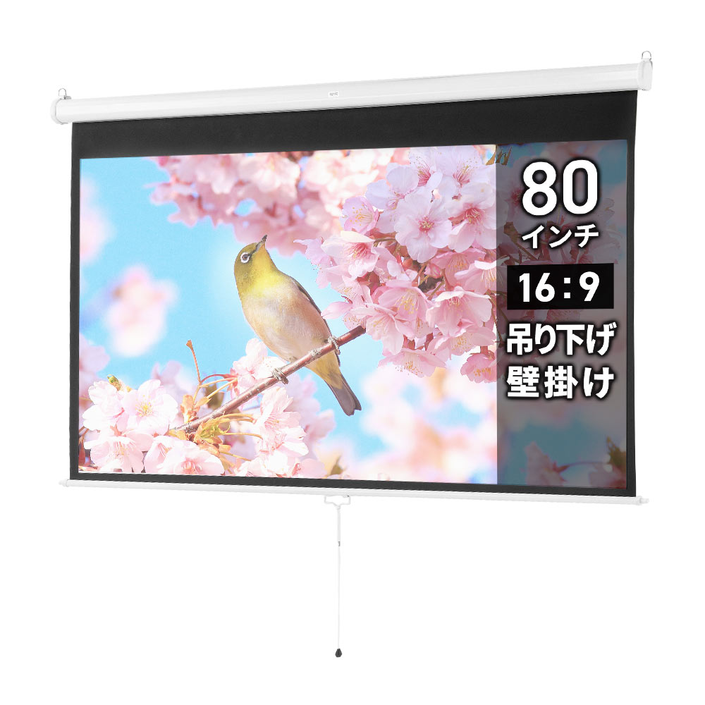 KIC フロアタイプ KPR-100V プロジェクタースクリーン - 最安値・価格