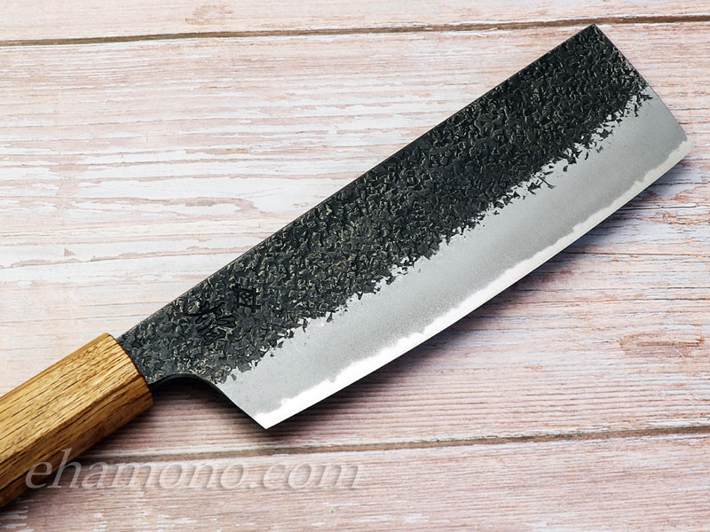 堺孝行 焔 紅蓮 青二鋼 黒打ち鎚目 菜切180