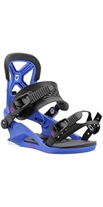 Amazon.com : Union Cadet Mini Kids Snowboard Bindings, Black, X