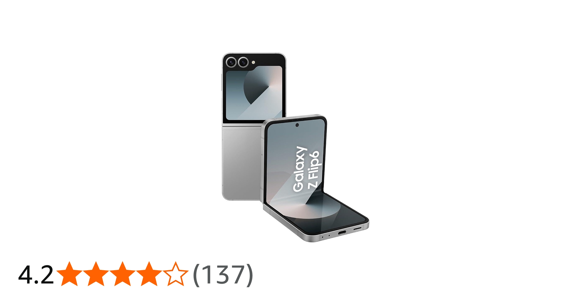 Samsung Galaxy Z Flip6, AI Smart Phone, Android Smartphone, 512GB