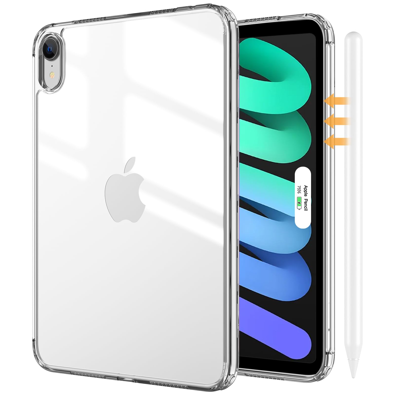 Amazon.co.jp: ProCase iPad Mini A17 Pro 第7世代 2024 Mini6 ケース