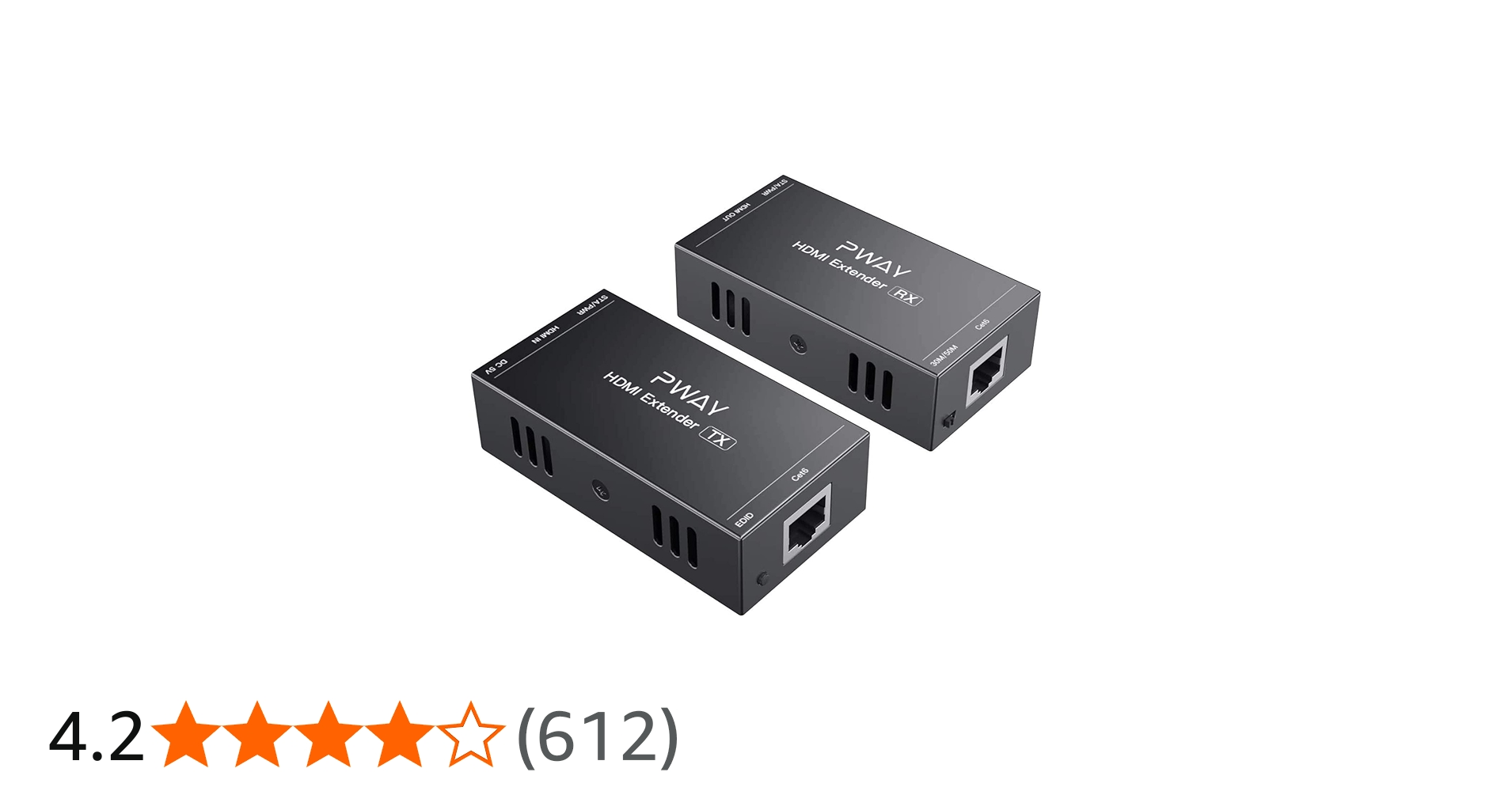 Amazon.co.jp: PWAY HDMI エクステンダー 165FT/50M ロスレス伝送 対応
