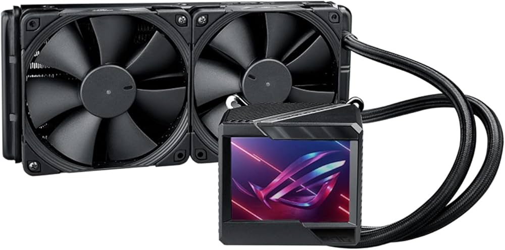 Amazon | ASUSTek ROG RYUJIN II 240 簡易水冷CPUクーラー 240mm