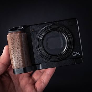 Amazon | 木製カメラグリップ RICOH GR3 GRIII GR3X カメラ用