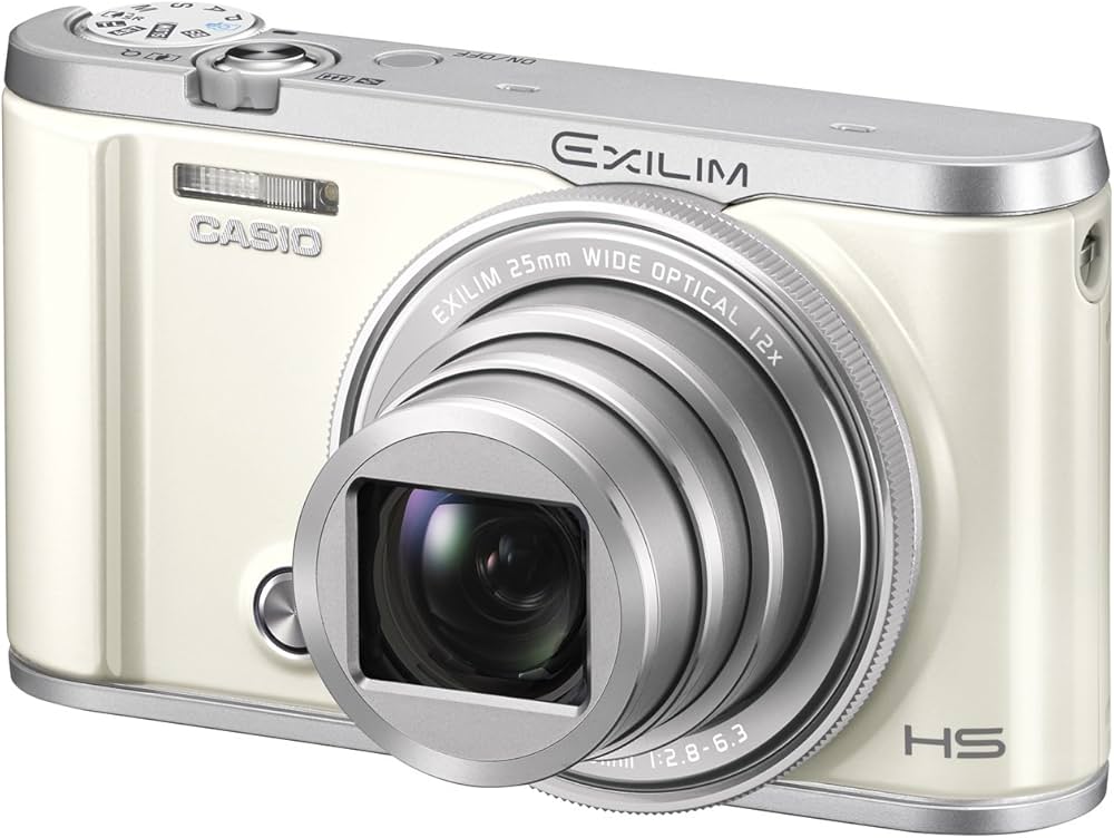 Amazon | CASIO デジタルカメラ EXILIM EX-ZR3200WE 自分撮り・みんな