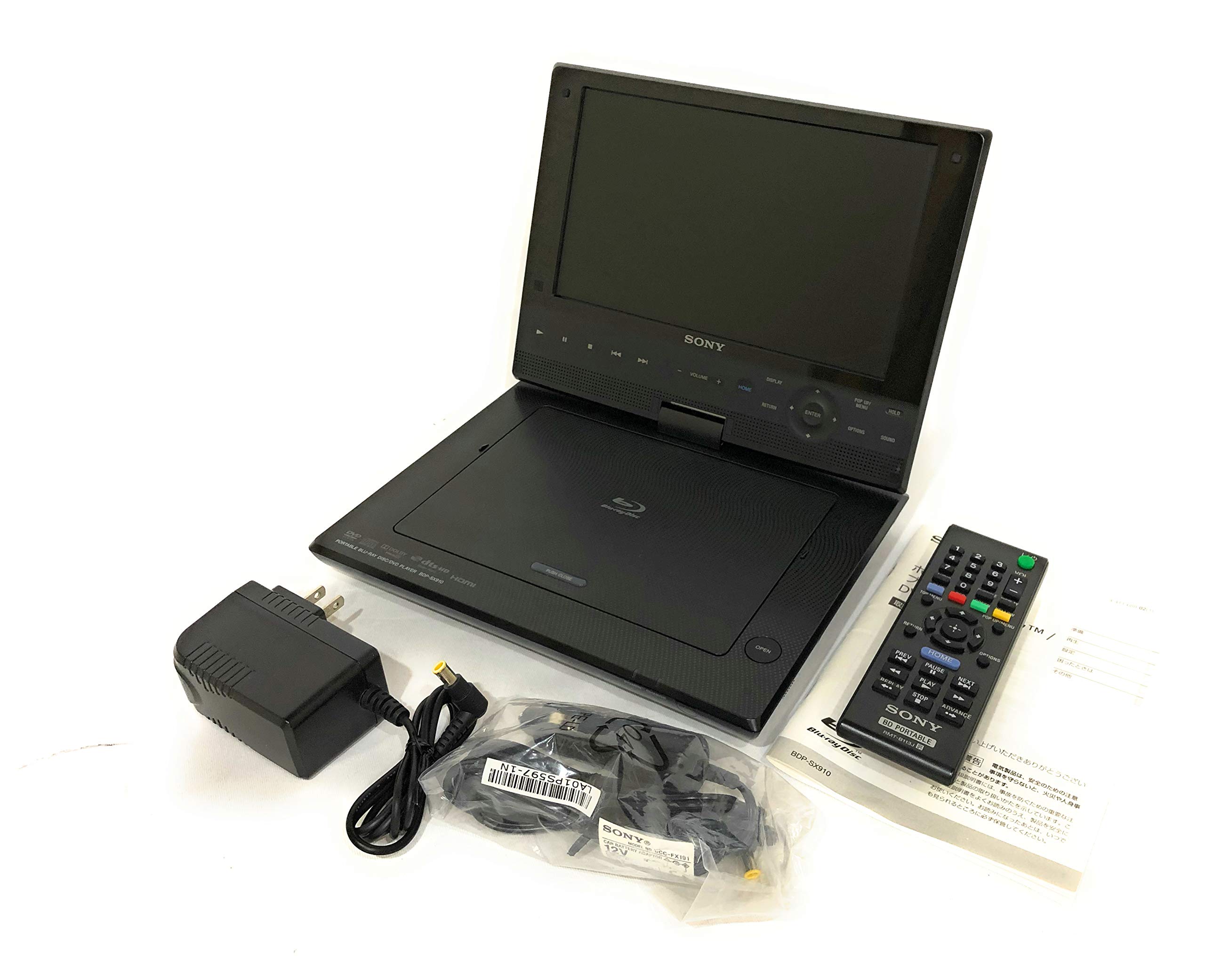 Amazon | ソニー 9V型 ポータブルブルーレイプレーヤー/DVDプレーヤー
