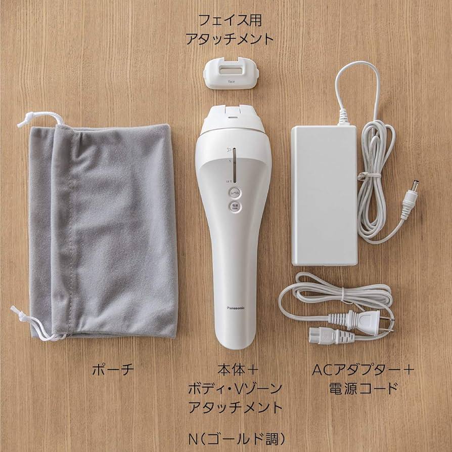 Amazon | パナソニック 光美容器 光エステ ボディ&フェイス用