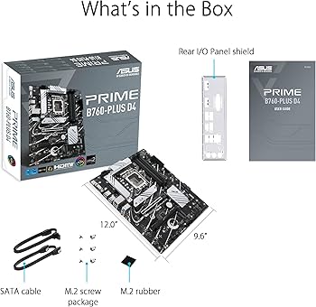 Amazon.com: ASUS Prime B760-PLUS D4 Intel (13th and 12th Gen)LGA