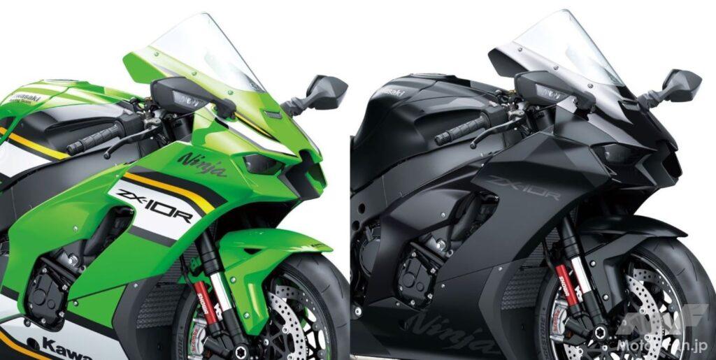 変更点はカラー＆グラフィック。カワサキ、Ninja ZX-10Rシリーズを発売