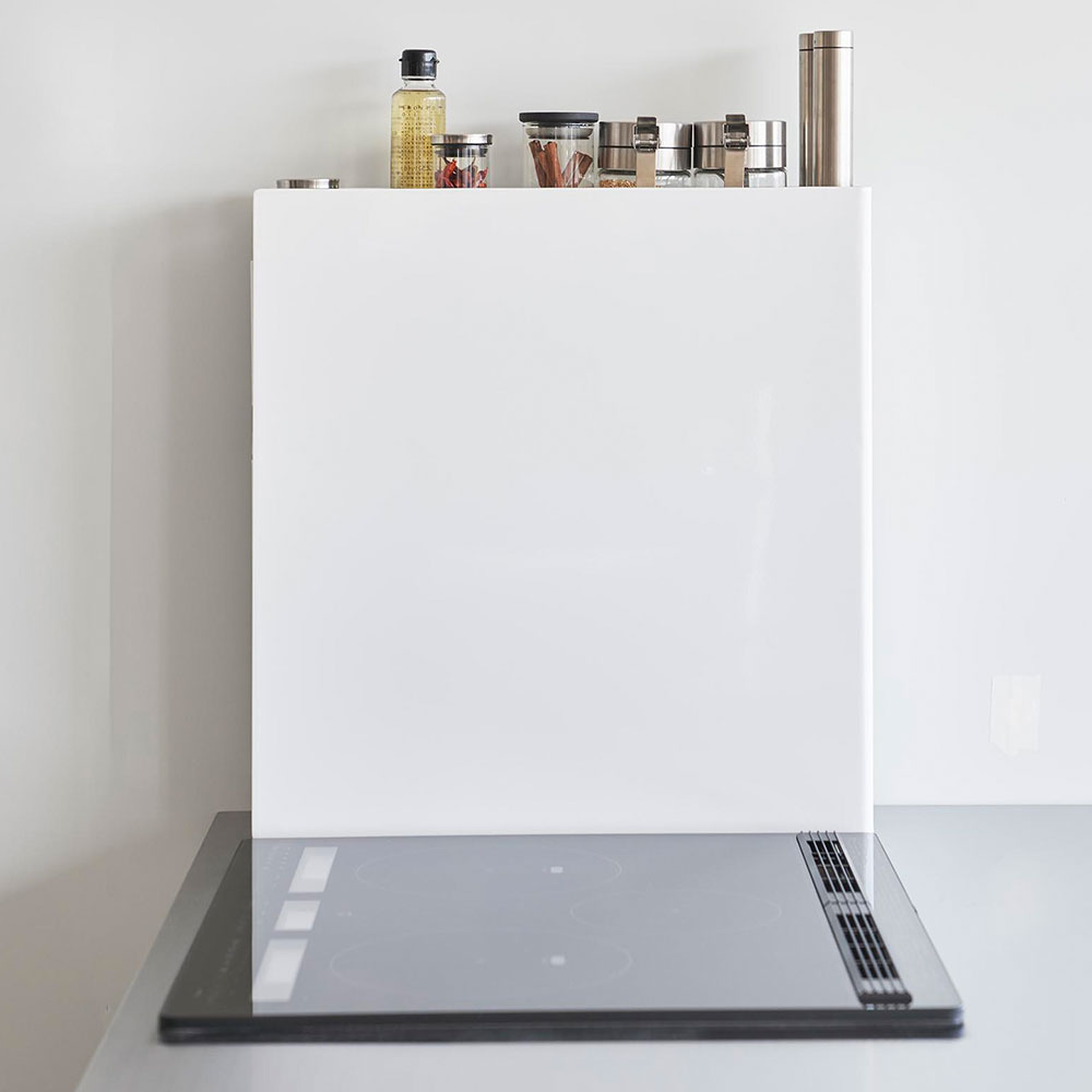 山崎実業 隠せる調味料ラック タワー 2段 （ホワイト）