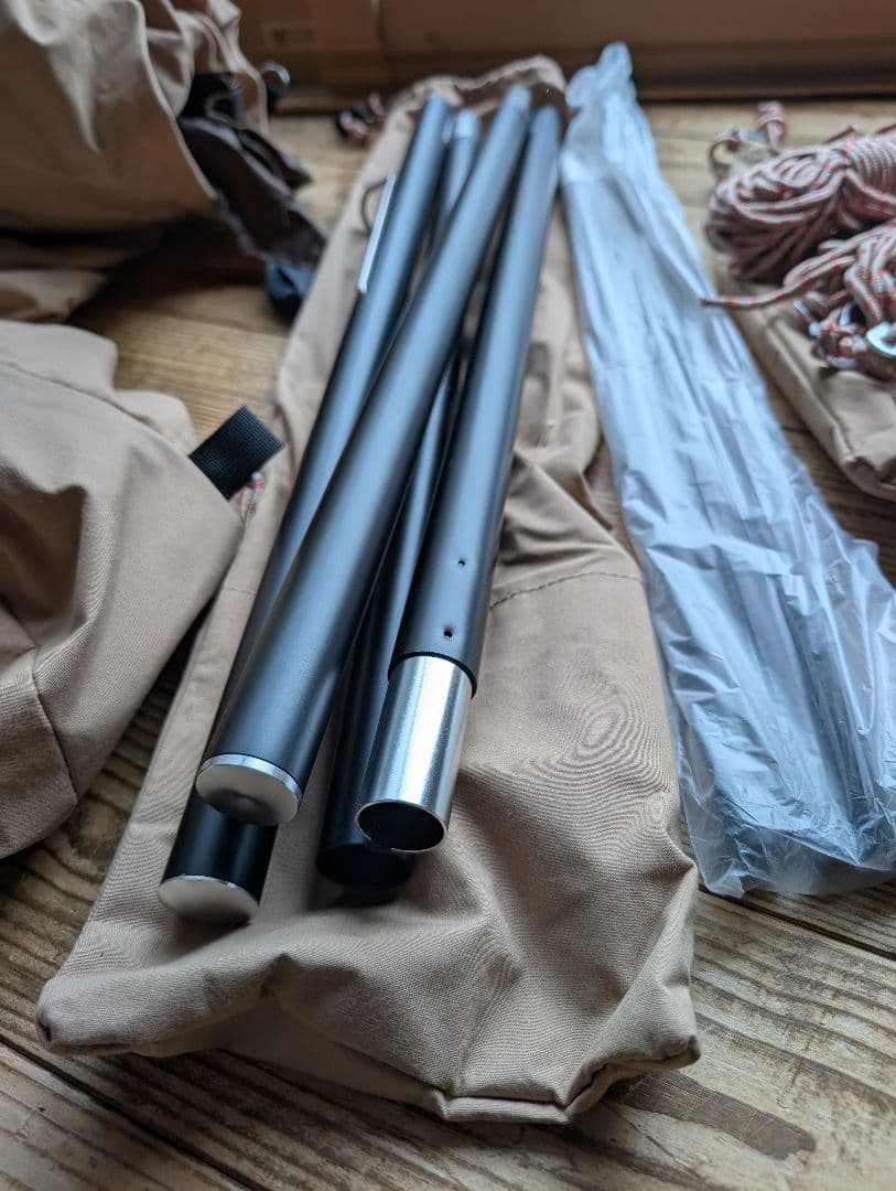 「未使用品」TOMOUNTワンポールテントTCソロテント高さ 2.1m