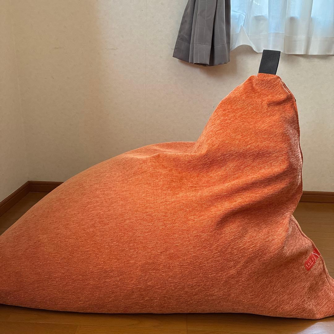 【美品】テトラグランデ ビーズクッション オレンジビッグ 大東寝具 美品 テトラグランデ ビーズクッション オレンジビッグ 大東寝具 特大