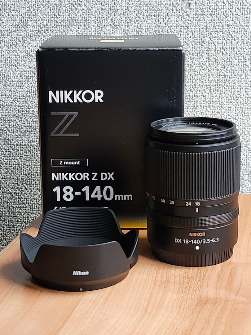 NIKKOR Z DX 18-140mm f/3.5-6.3 VR 美品フード付
