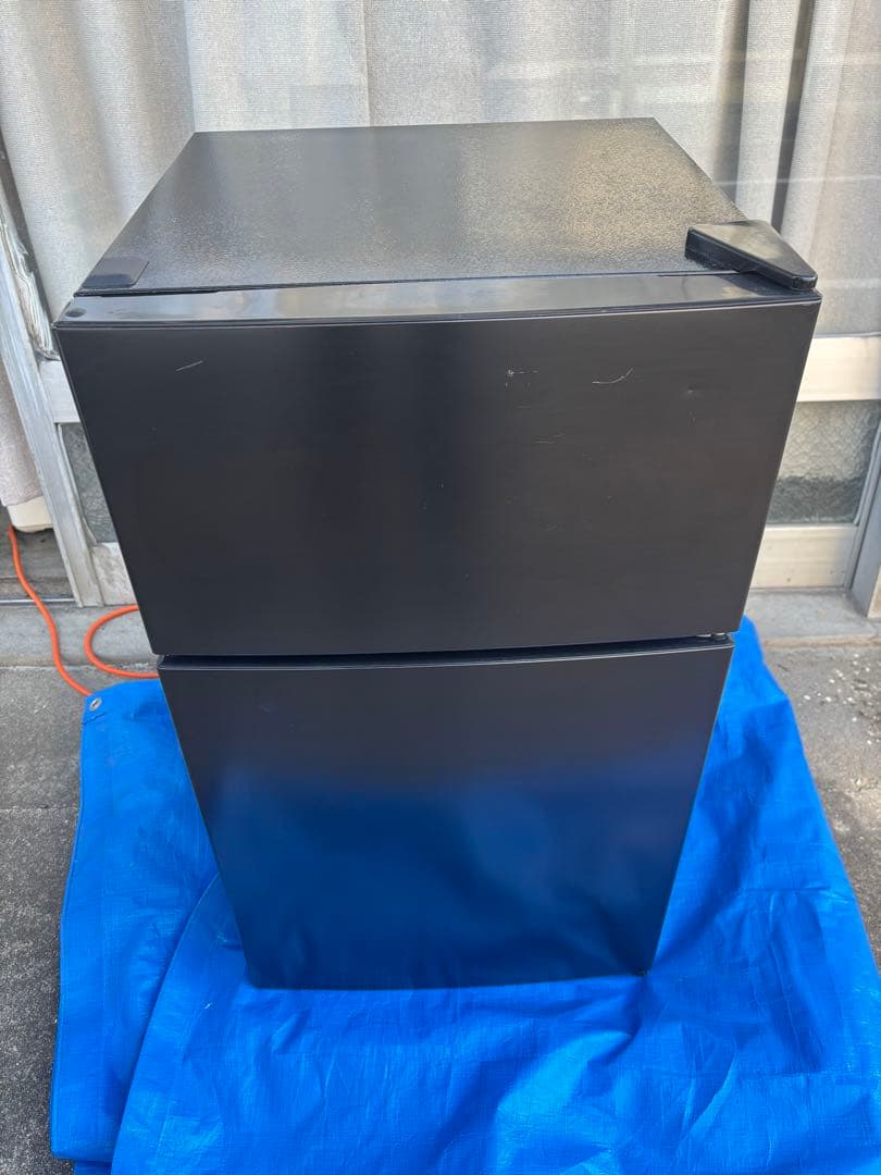 【2023年製‼️】マクスゼン 2ドア冷蔵庫 JR087ML01GM 87L MAXZEN（マクスゼン） 期間限定ポイント5倍！ 冷蔵庫 87L 一人暮らし