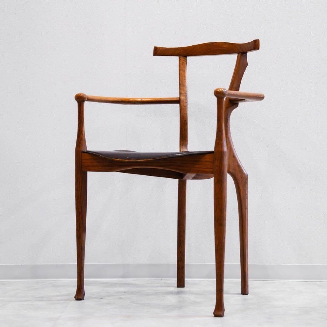 GAULINO CHAIR ガウリーノ　アームチェア　ヴィンテージ　ガウディ GAULINO CHAIR – Gallery Cafe KAKERU