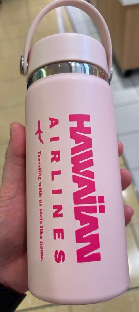 新品未使用　ハワイアン航空　ハイドロフラスク　コラボ　水筒 ハイドロフラスク HAWAIIAN AIRLINES ハワイアン航空 - メルカリ