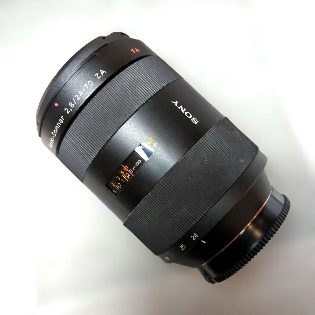 SONY Vario-Tessar 24-70mm f/2.8 ZAズームレンズ カメラレンズ Vario-Tessar T* FE 24-70mm F4 ZA OSS ブラック