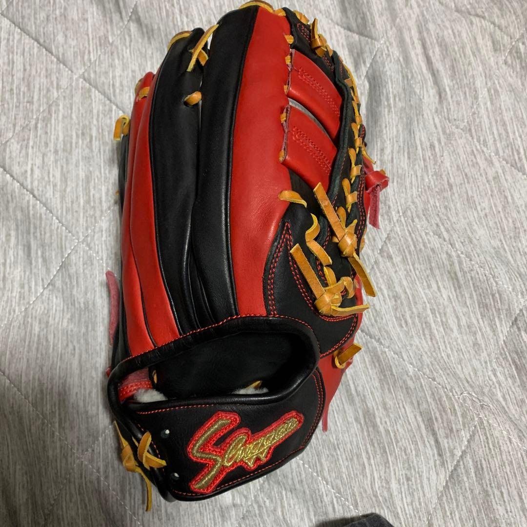 最終値下げ！久保田スラッガー　鈴木誠也モデル　軟式グラブ 久保田スラッガー（KUBOTA SLUGGER） 軟式グラブ 限定 江頭重利 90歳