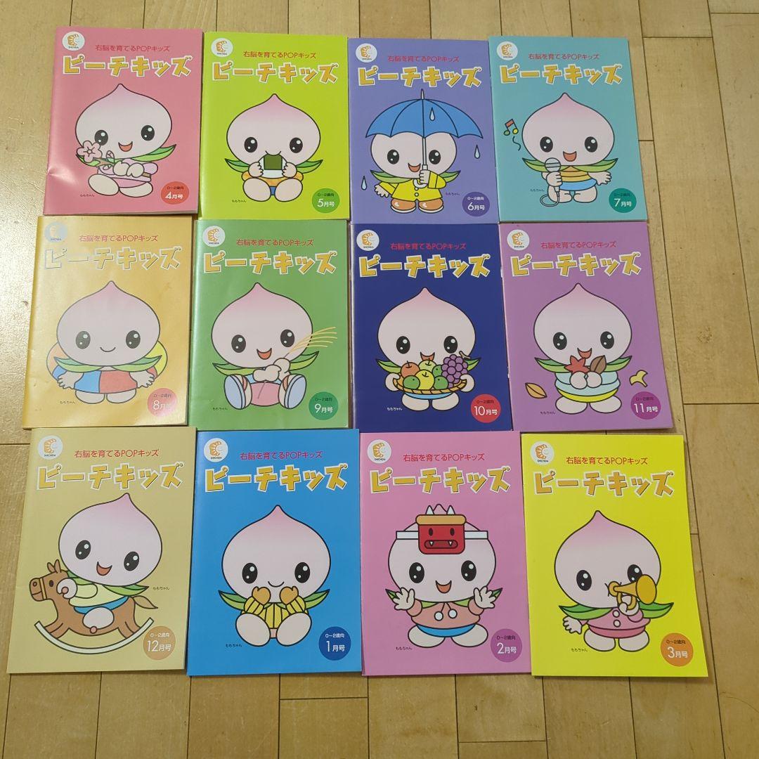 ピーチキッズ　七田式知育絵本セット 12冊 ピーチキッズ(12冊セット)【CD/DVD教材】 | 七田式公式通販