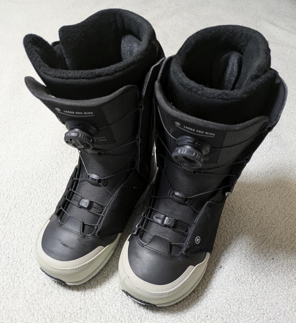 RIDE Lasso Pro Wide 24-25 スノーボードブーツ Ride Lasso Pro Wide Snowboard Boots 2026 | evo